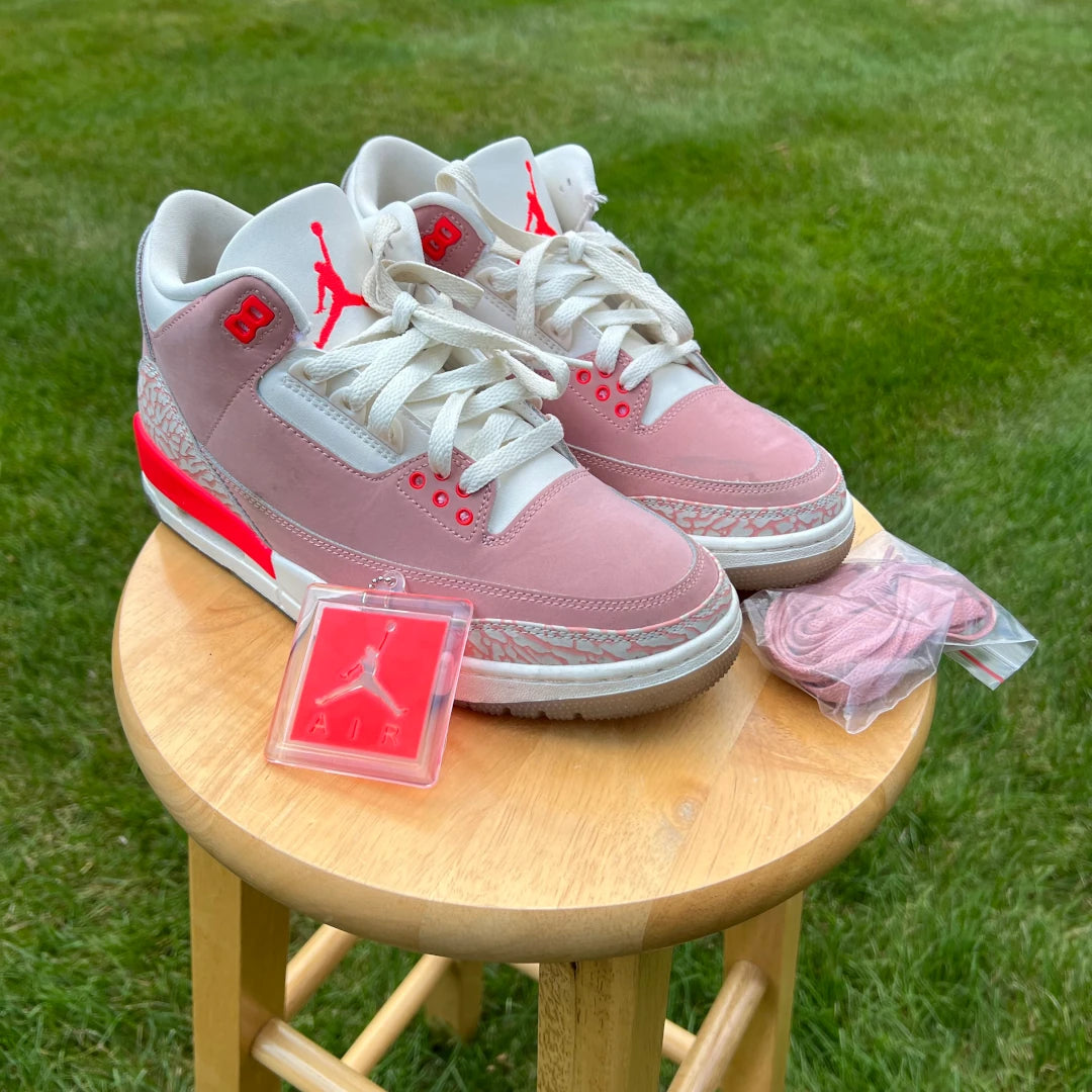 Air Jordan 3 Retro Rust Pink Women's Shoes